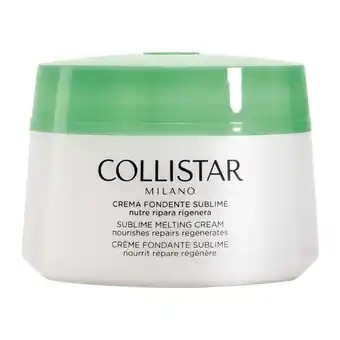 Douglas Collistar sublime melting cream aanbieding