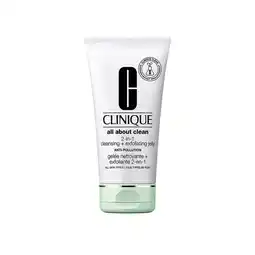 Douglas Clinique all about clean all about clean 2-in-1 cleansing + exfoliating jelly aanbieding