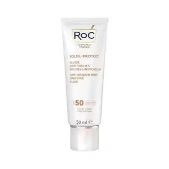 Douglas Roc soleil-protect anti-brown spot unifying fluid spf 50 aanbieding