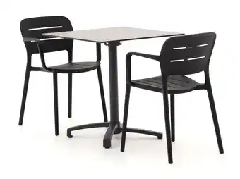 Kees Smit Forza pazzia/canzo 70cm dining tuinset 3-delig stapelbaar aanbieding