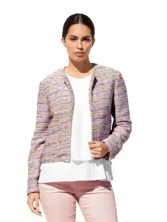 Klingel Blazer met mooi glittereffect amy vermont lila/multicolor aanbieding