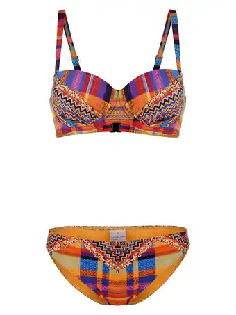 Klingel Bikini met een patronenmix allover sunflair multicolor aanbieding