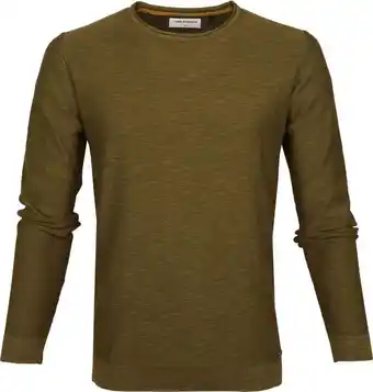 Suitable No excess pullover moss aanbieding