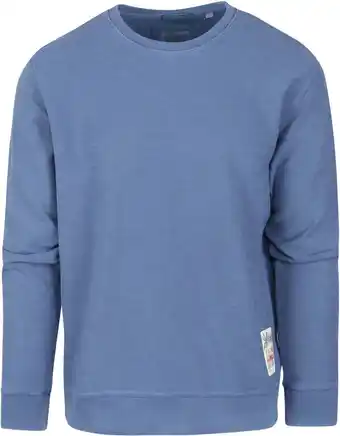 Suitable Scotch and soda pullover lichtblauw aanbieding