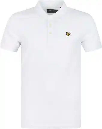 Suitable Lyle and scott polo wit aanbieding