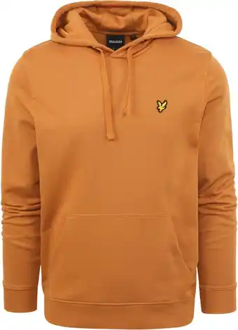 Suitable Lyle and scott hoodie bruin aanbieding