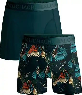 Suitable Muchachomalo boxershorts 2-pack bird aanbieding