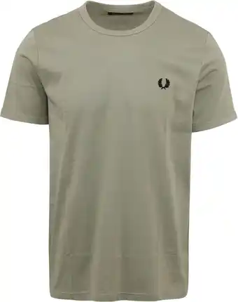 Suitable Fred perry t-shirt groen m3519 aanbieding