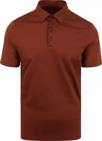 Suitable Desoto poloshirt roest oranje aanbieding