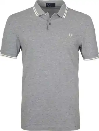 Suitable Fred perry polo grijs p48 aanbieding