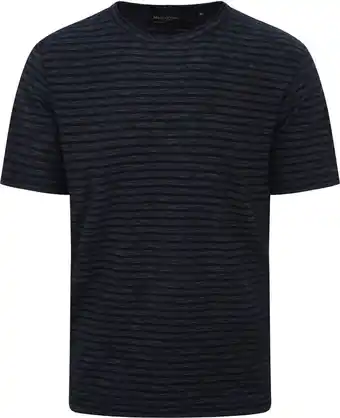 Suitable Marc o'polo t-shirt streep donkerblauw aanbieding