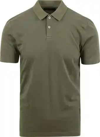 Suitable Marc o'polo poloshirt groen aanbieding