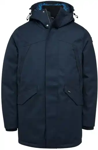 Suitable Vanguard parka melange twill denimlook aanbieding