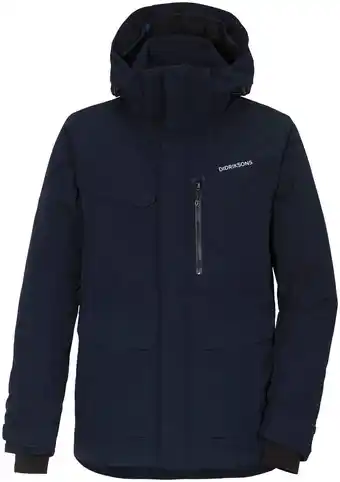 Suitable Didriksons sebastian jas donkerblauw aanbieding