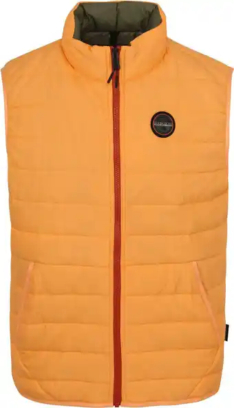 Suitable Napapijri acalmar bodywarmer oranje aanbieding