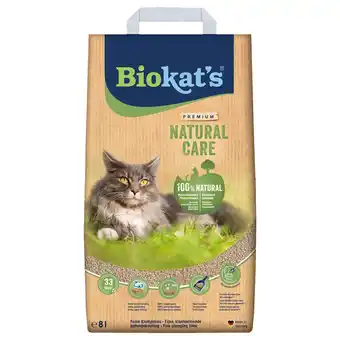 Zooplus Nu extra voordelig! 8 l biokat's natural care kattenbakvulling - 8 l aanbieding