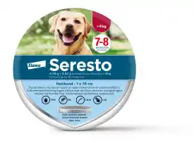 Zooplus 8 kg (halsband 70 cm) - seresto vlooienhalsband voor honden aanbieding