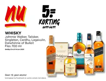 Jumbo WHISKY aanbieding