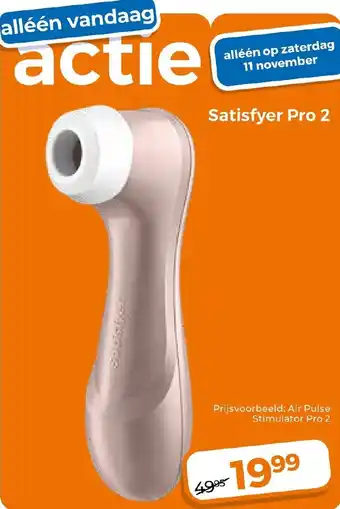 Trekpleister Satisfyer Pro 2 aanbieding