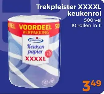 Trekpleister Trekpleister XXXXL keukenrol aanbieding