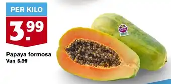 Hoogvliet Papaya formosa aanbieding