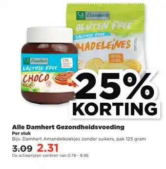 PLUS Alle damhert gezondheidsvoeding aanbieding