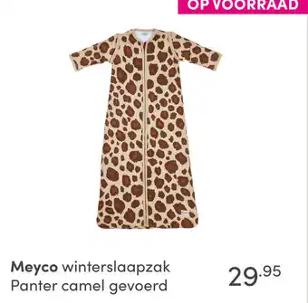 Baby & Tiener Meyco Winterslaapzak Panter aanbieding