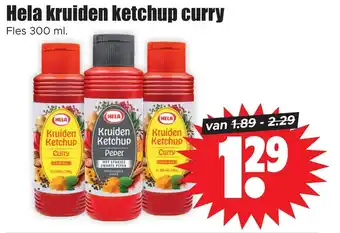 Dirk Hela kruiden ketchup curry aanbieding