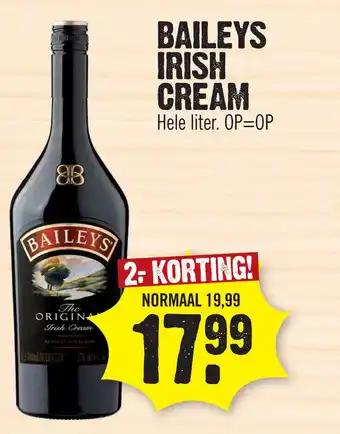 Super Dirck 3 Baileys irish cream aanbieding