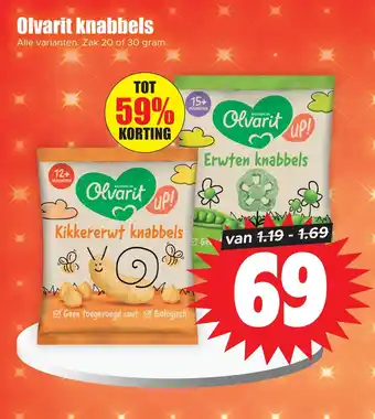 Dirk Olvarit knabbels aanbieding