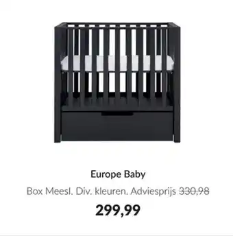 Babypark Europe Baby Box Meesl. Div. kleuren aanbieding