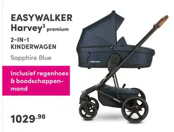 Baby & Tiener EasyWalker Harvey3 Premium 2in1 kinderwagen aanbieding