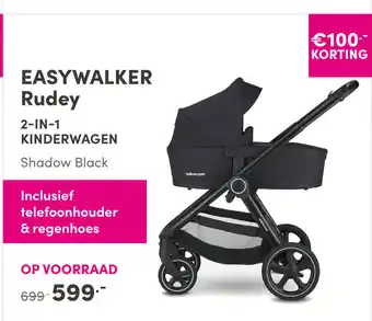 Baby & Tiener EasyWalker Rudey 2in1 kinderwagen aanbieding