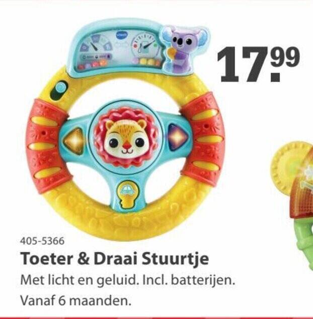 Toeter & Draai Stuurtje aanbieding bij Marskramer