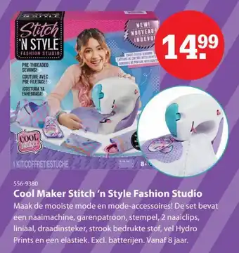 Marskramer Cool Maker Stitch 'n Style Fashion Studio aanbieding