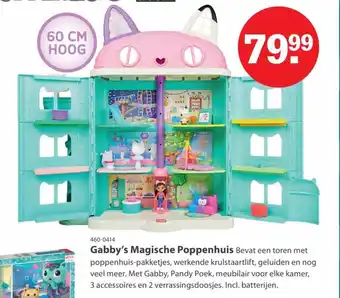 Marskramer Gabby's Magische Poppenhuis 60 cm hoog aanbieding