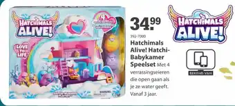 Marskramer Hatchimals Alive! HatchiBabykamer Speelset aanbieding