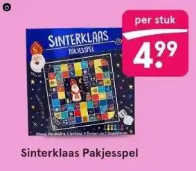 Etos Sinterklaas Pakjesspel aanbieding