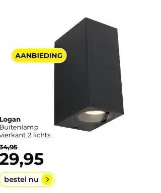 Lampidee Logan aanbieding