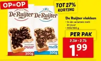 Lidl De ruijter vlokken aanbieding