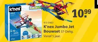 Marskramer K'nex Jumbo Jet Bouwset aanbieding