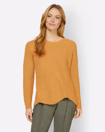 Heine Pullover in oker van heine aanbieding