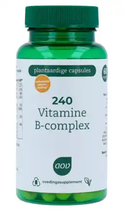 De Online Drogist Aov 240 vitamine b complex 60vcp aanbieding