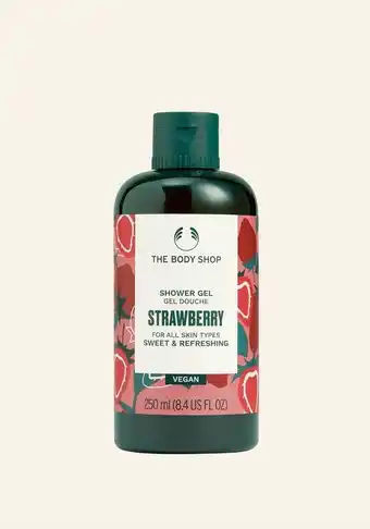 The Body Shop The body shop strawberry shower gel 250 ml aanbieding