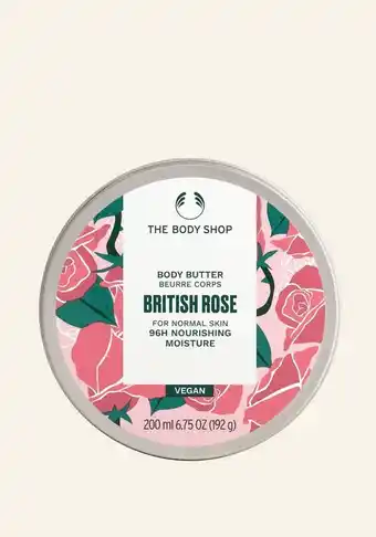 The Body Shop The body shop british rose body butter 200 ml aanbieding