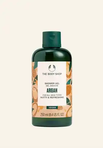 The Body Shop The body shop argan shower gel 250 ml aanbieding