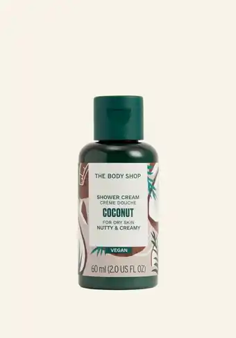 The Body Shop The body shop coconut shower cream 60 ml aanbieding