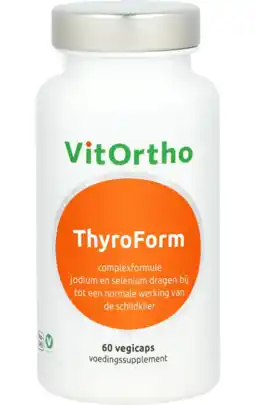 De Online Drogist Vitortho thyroform capsules 60vcp aanbieding