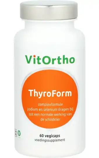 De Online Drogist Vitortho thyroform capsules 60vcp aanbieding