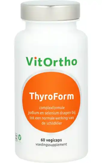 De Online Drogist Vitortho thyroform capsules 60vcp aanbieding